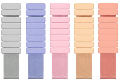 Khaki Adjustable Silicone Wrist & Ankle Weights for fitness workouts