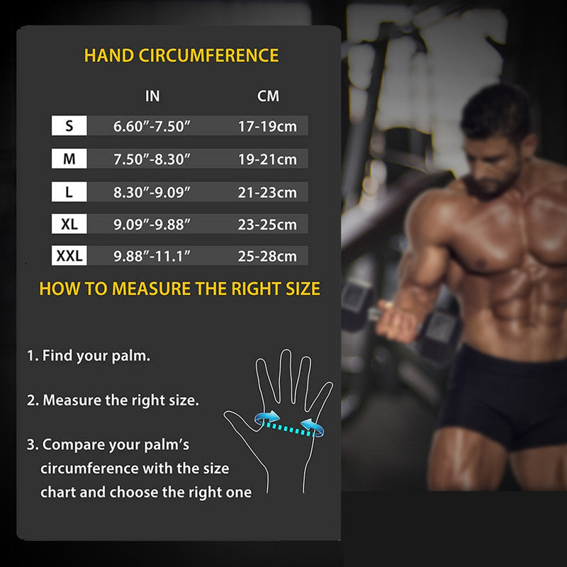 Green workout gloves with wrist support for weightlifting