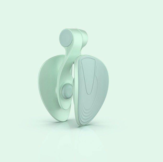 Green Pelvic Floor Muscle Trainer for postpartum recovery and leg shaping